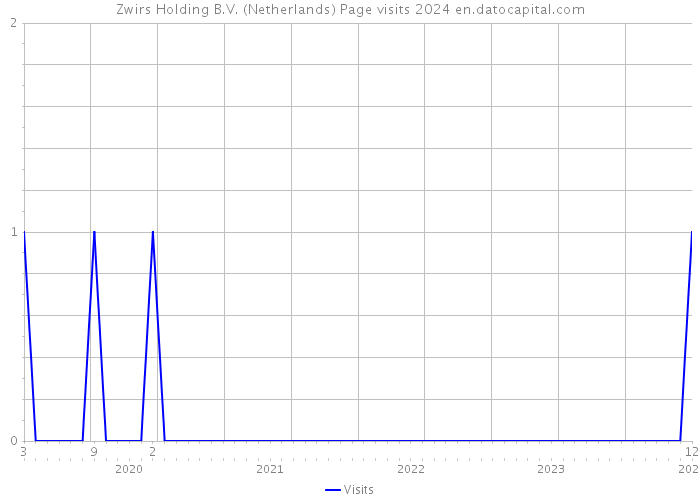 Zwirs Holding B.V. (Netherlands) Page visits 2024 