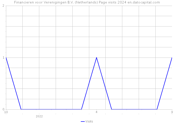 Financieren voor Verenigingen B.V. (Netherlands) Page visits 2024 