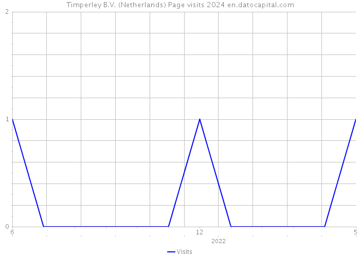 Timperley B.V. (Netherlands) Page visits 2024 
