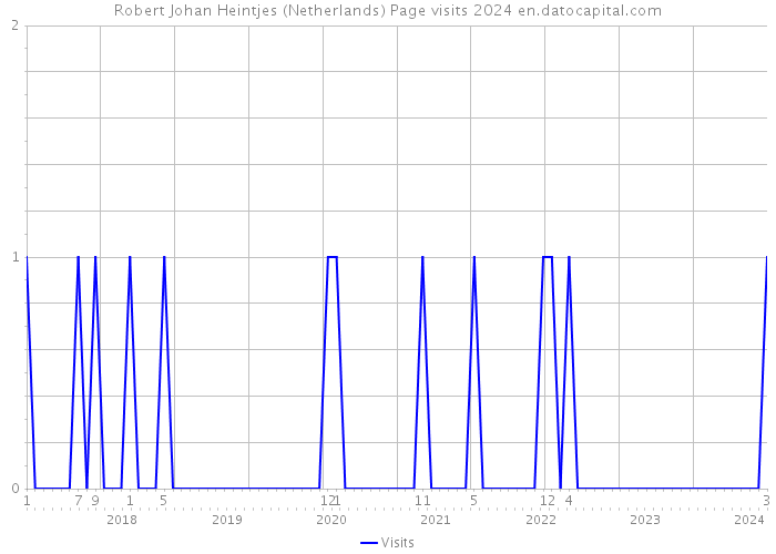 Robert Johan Heintjes (Netherlands) Page visits 2024 
