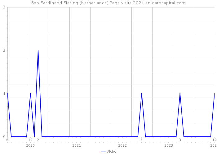 Bob Ferdinand Fiering (Netherlands) Page visits 2024 
