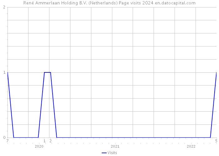 René Ammerlaan Holding B.V. (Netherlands) Page visits 2024 