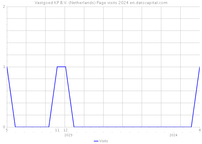 Vastgoed KP B.V. (Netherlands) Page visits 2024 