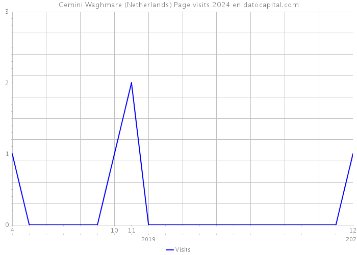Gemini Waghmare (Netherlands) Page visits 2024 