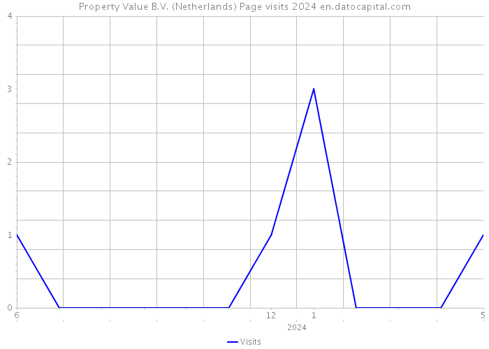 Property Value B.V. (Netherlands) Page visits 2024 