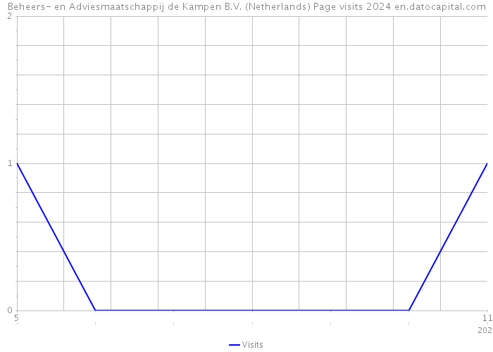 Beheers- en Adviesmaatschappij de Kampen B.V. (Netherlands) Page visits 2024 