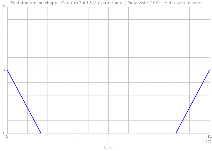 Exploitatiemaatschappij Goutum Zuid B.V. (Netherlands) Page visits 2024 