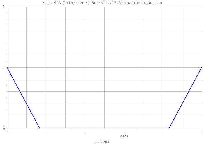 F.T.L. B.V. (Netherlands) Page visits 2024 