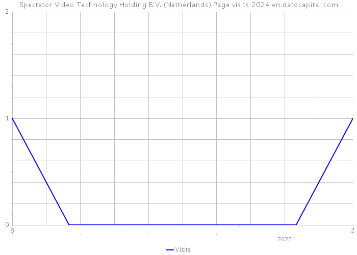Spectator Video Technology Holding B.V. (Netherlands) Page visits 2024 