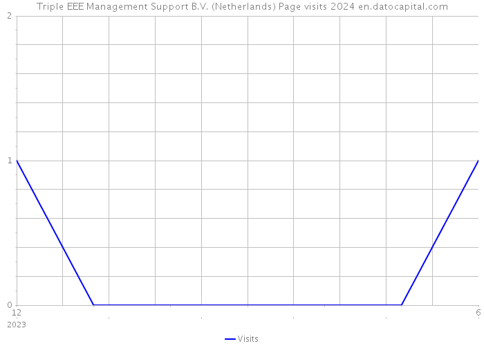 Triple EEE Management Support B.V. (Netherlands) Page visits 2024 