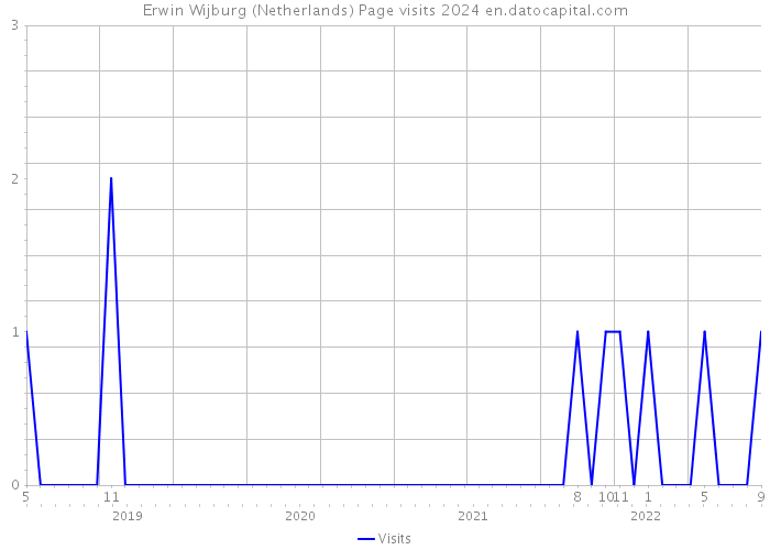 Erwin Wijburg (Netherlands) Page visits 2024 