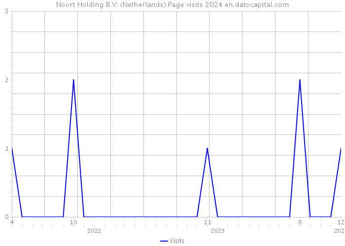 Noort Holding B.V. (Netherlands) Page visits 2024 