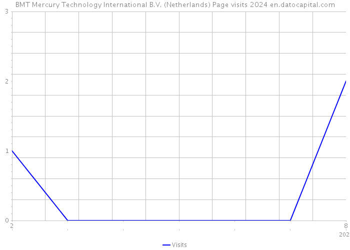 BMT Mercury Technology International B.V. (Netherlands) Page visits 2024 