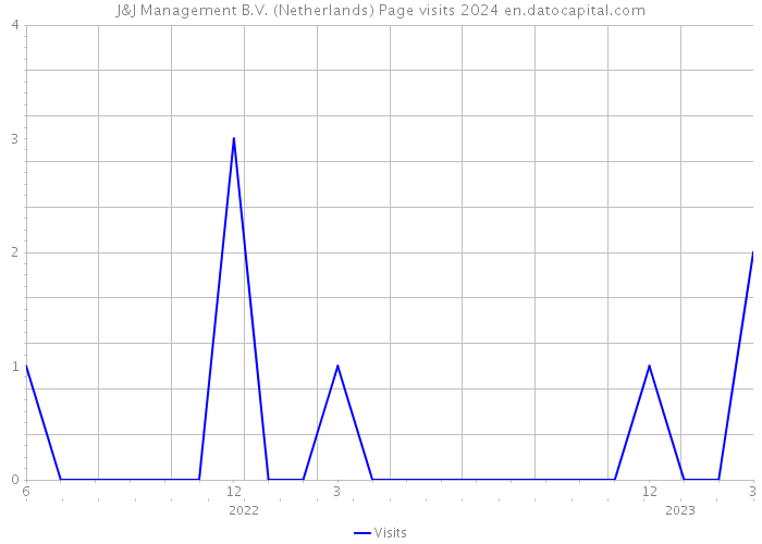 J&J Management B.V. (Netherlands) Page visits 2024 