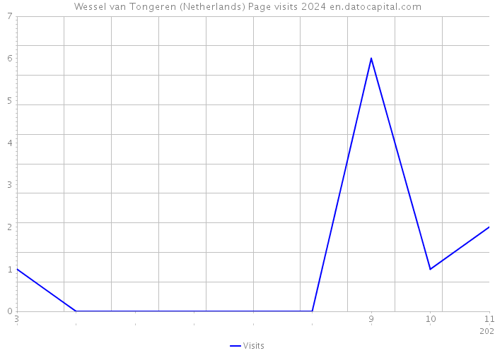 Wessel van Tongeren (Netherlands) Page visits 2024 