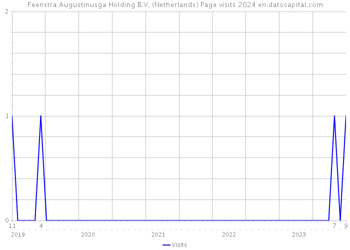 Feenstra Augustinusga Holding B.V. (Netherlands) Page visits 2024 