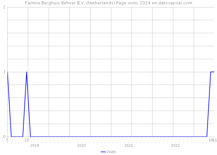 Familie Berghuis Beheer B.V. (Netherlands) Page visits 2024 