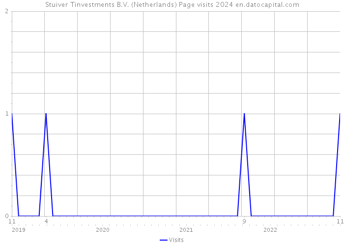 Stuiver Tinvestments B.V. (Netherlands) Page visits 2024 