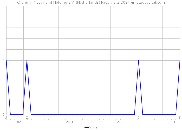 Grontmij Nederland Holding B.V. (Netherlands) Page visits 2024 