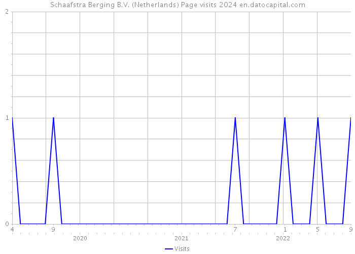 Schaafstra Berging B.V. (Netherlands) Page visits 2024 