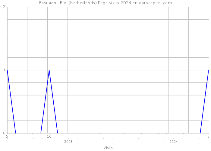 Bastiaan I B.V. (Netherlands) Page visits 2024 