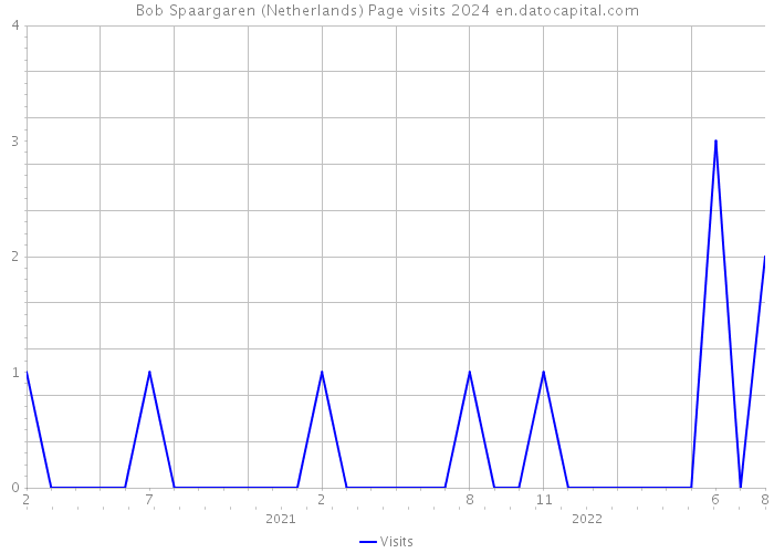 Bob Spaargaren (Netherlands) Page visits 2024 