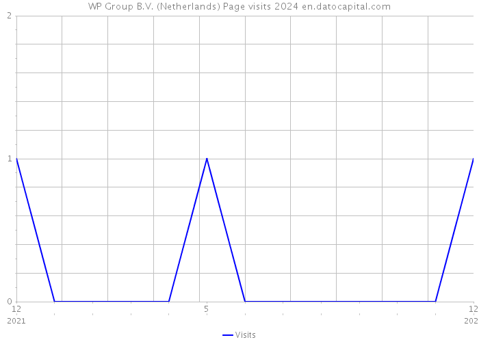 WP Group B.V. (Netherlands) Page visits 2024 