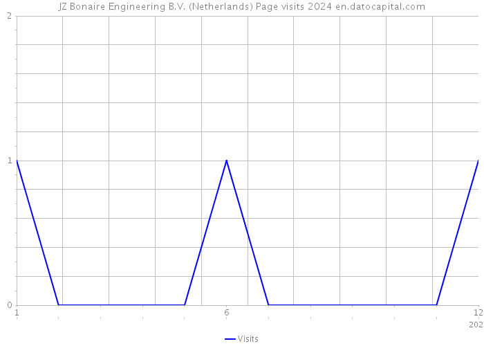 JZ Bonaire Engineering B.V. (Netherlands) Page visits 2024 