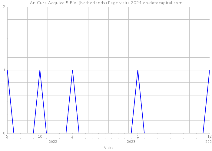 AniCura Acquico 5 B.V. (Netherlands) Page visits 2024 