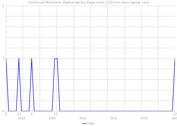 Anthonie Meerkerk (Netherlands) Page visits 2024 