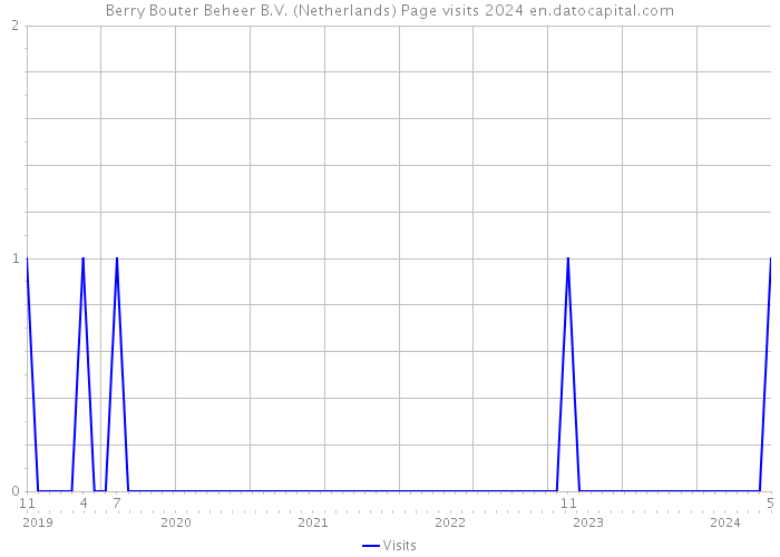 Berry Bouter Beheer B.V. (Netherlands) Page visits 2024 