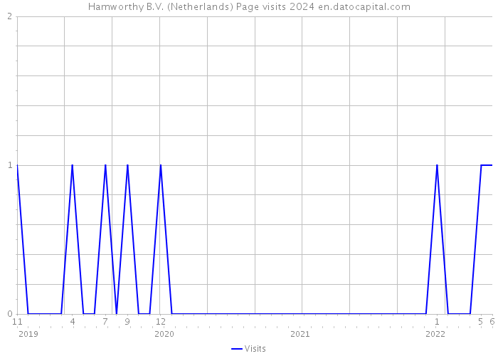 Hamworthy B.V. (Netherlands) Page visits 2024 