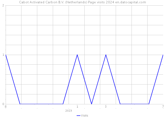 Cabot Activated Carbon B.V. (Netherlands) Page visits 2024 