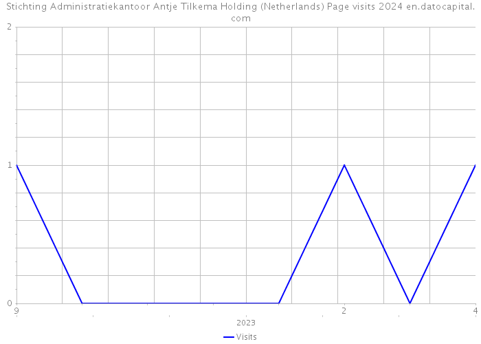 Stichting Administratiekantoor Antje Tilkema Holding (Netherlands) Page visits 2024 
