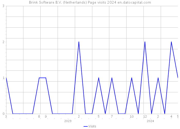 Brink Software B.V. (Netherlands) Page visits 2024 