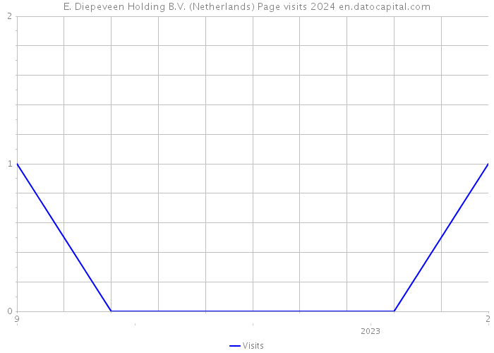 E. Diepeveen Holding B.V. (Netherlands) Page visits 2024 