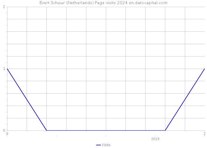 Evert Schuur (Netherlands) Page visits 2024 