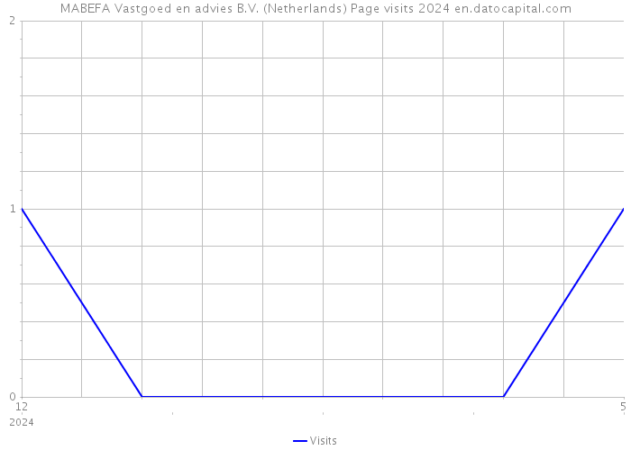 MABEFA Vastgoed en advies B.V. (Netherlands) Page visits 2024 