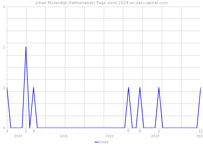 Johan Molendijk (Netherlands) Page visits 2024 