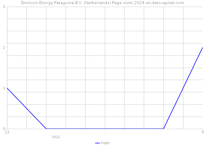 Envision Energy Patagonia B.V. (Netherlands) Page visits 2024 