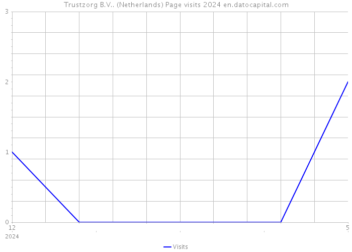 Trustzorg B.V.. (Netherlands) Page visits 2024 