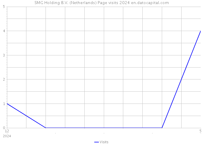 SMG Holding B.V. (Netherlands) Page visits 2024 