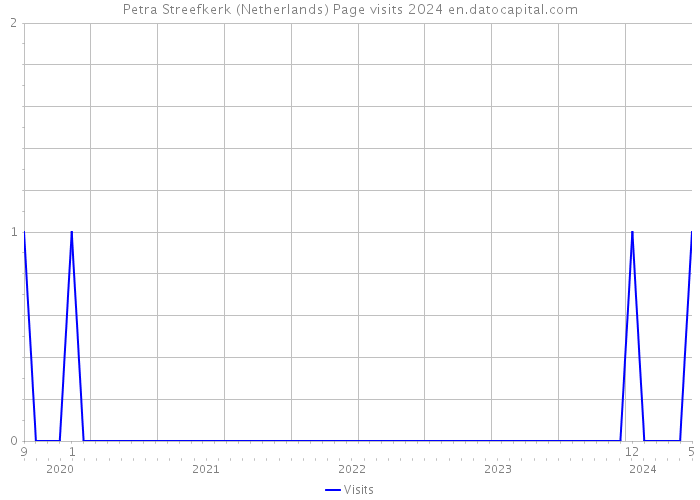 Petra Streefkerk (Netherlands) Page visits 2024 
