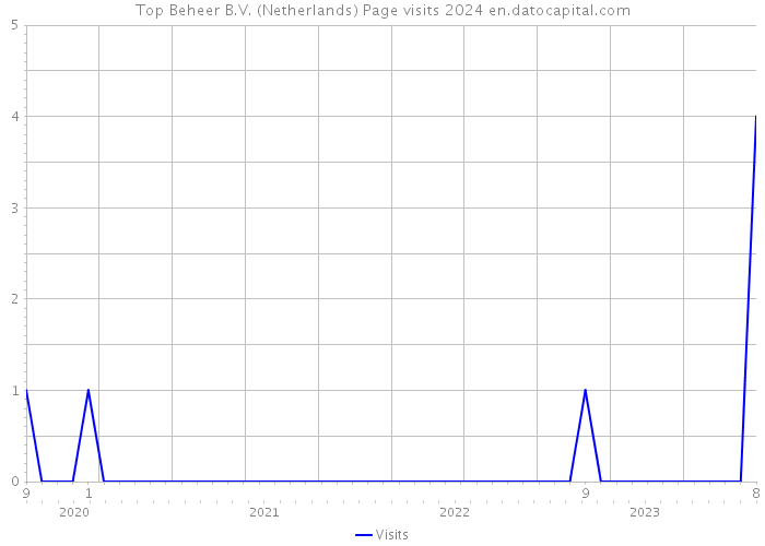 Top Beheer B.V. (Netherlands) Page visits 2024 