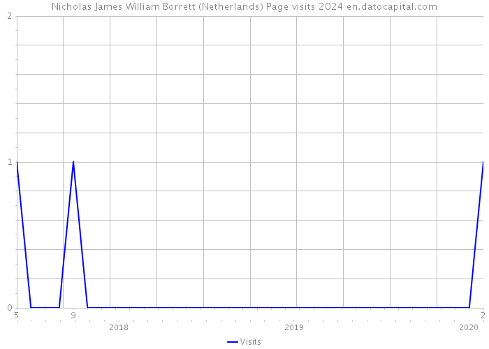 Nicholas James William Borrett (Netherlands) Page visits 2024 