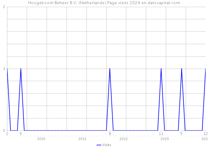 Hoogeboom Beheer B.V. (Netherlands) Page visits 2024 