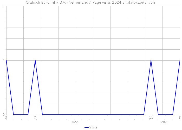 Grafisch Buro Infix B.V. (Netherlands) Page visits 2024 