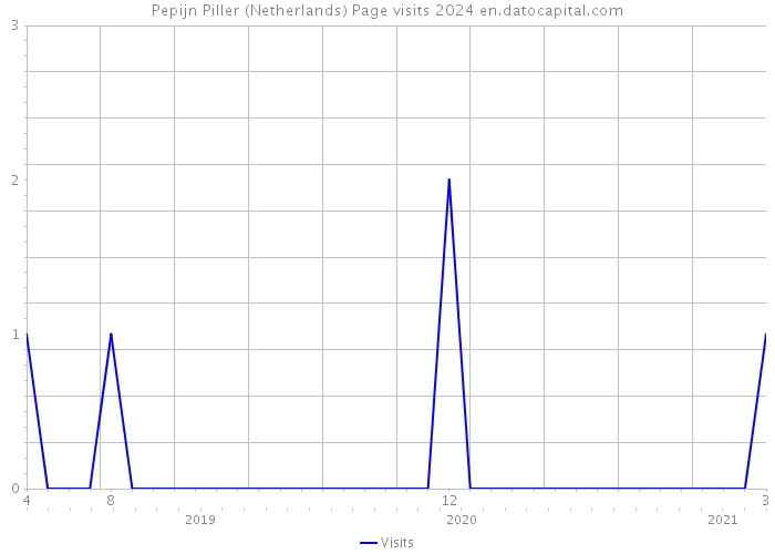 Pepijn Piller (Netherlands) Page visits 2024 