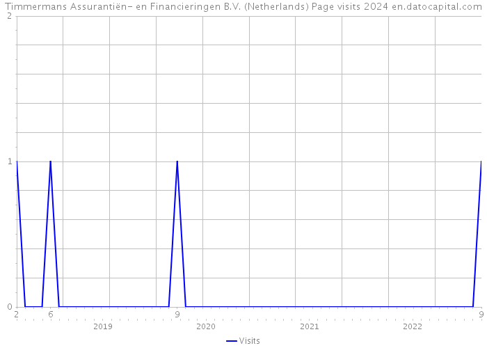 Timmermans Assurantiën- en Financieringen B.V. (Netherlands) Page visits 2024 