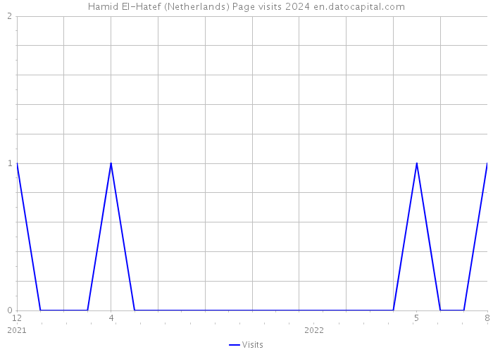 Hamid El-Hatef (Netherlands) Page visits 2024 